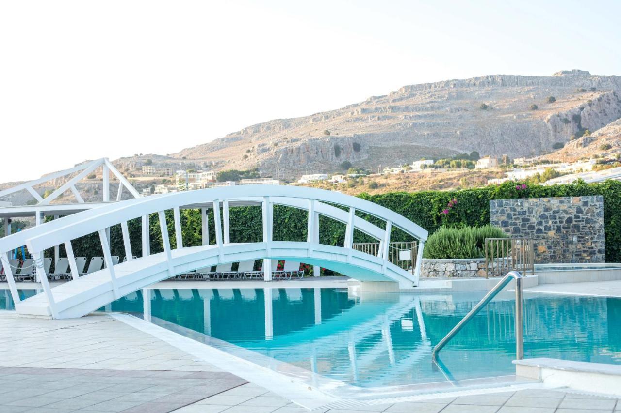 Lindos White Hotel & Suites Bagian luar foto